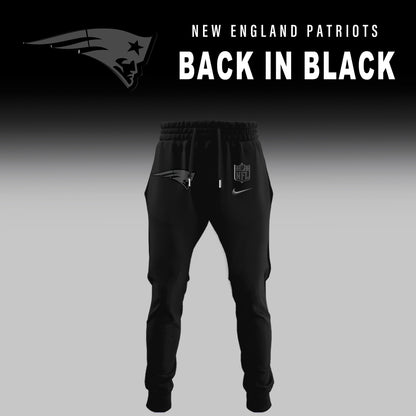 New England Patriots 2025 Back In Black Limited Edition Shirt