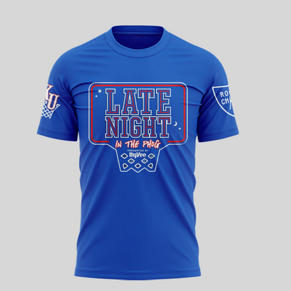 Official Kansas Jayhawks 2024 Late Night In The Phog Basketball Tshirt