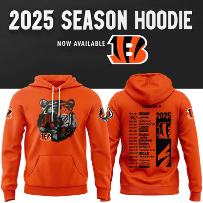 Cincinnati Bengals New Season 2025 Hoodie - Play-off Only Fan Don't Buy