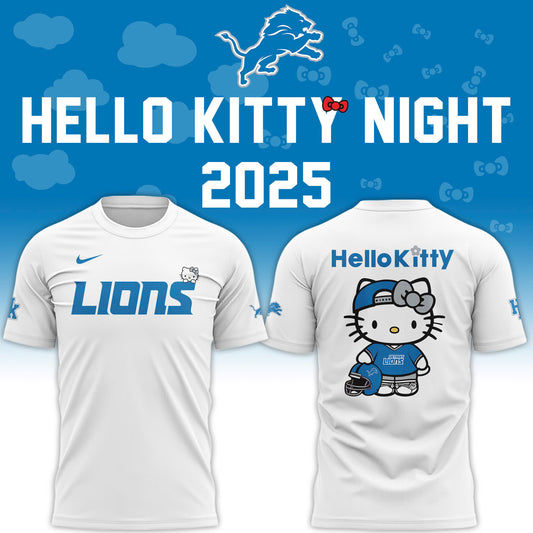Special New Lions x Hello Kitty Tshirt 2025