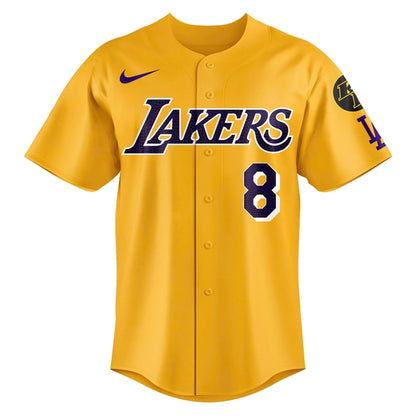 Los Angeles Dodgers x Lakers x Kobe Bryant 8/24 Limited Jersey v2
