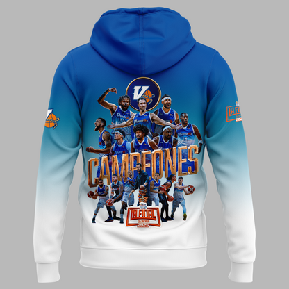 10.Vaqueros de Bayamon Champions Baloncesto Superior Nacional 2025 Hoodie
