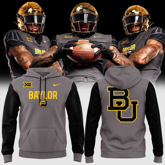 Special New Gold Chrome Baylor Uniform Hoodie