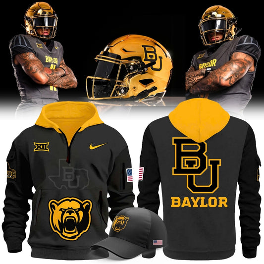 Men's Chrome Era Baylor Football New Hoodie 2025