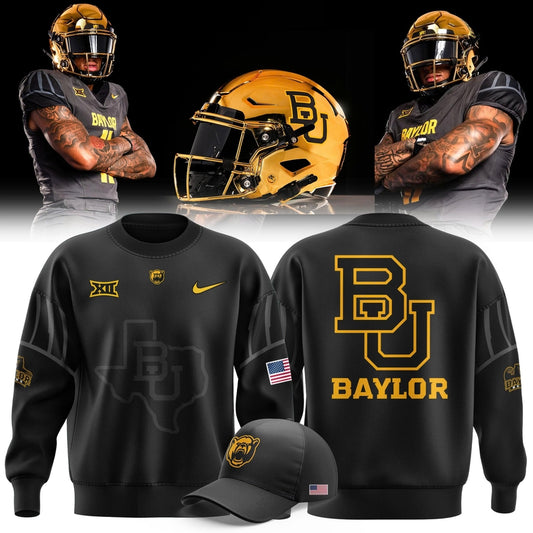 Men's Chrome Era Baylor Football Sweatshirt 2025