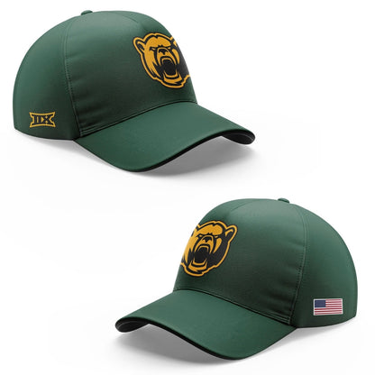 Men's Chrome Era Baylor Football New Hoodie Green And Gold 2025