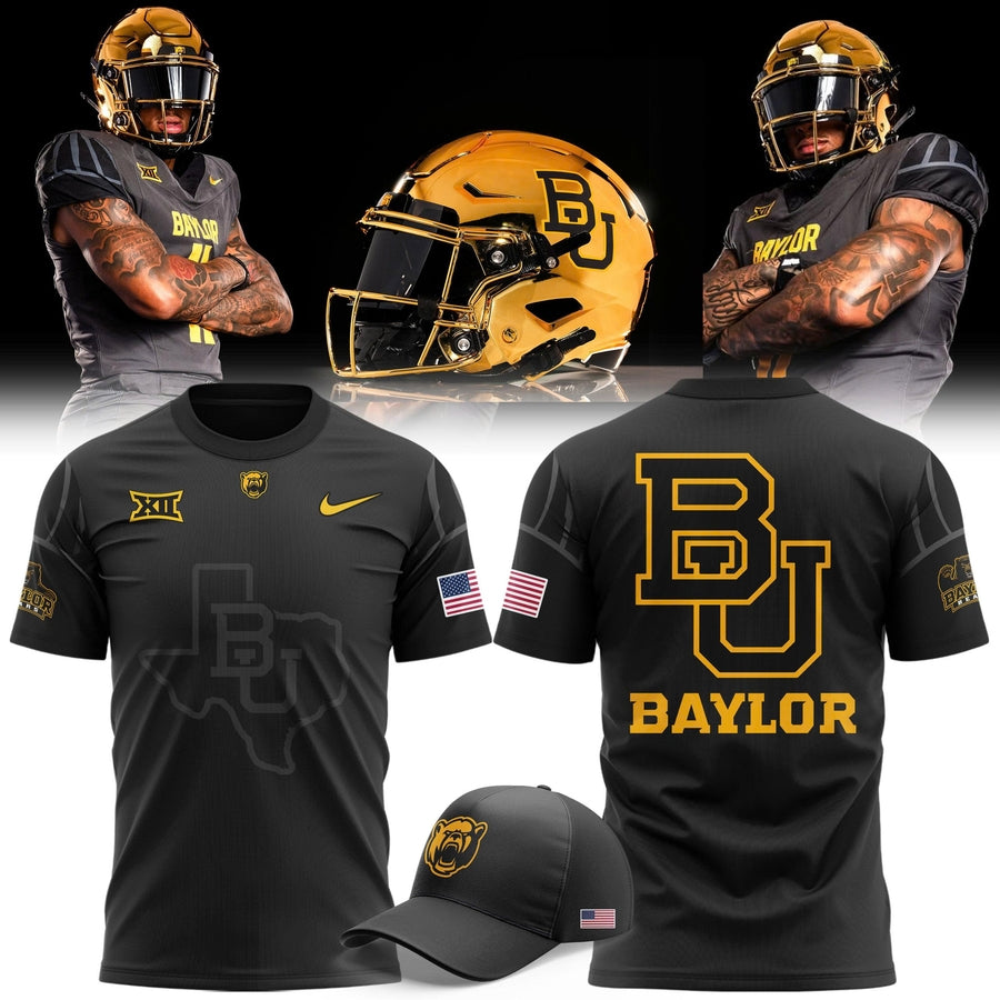 Men's Chrome Era Baylor Football T-Shirt 2025
