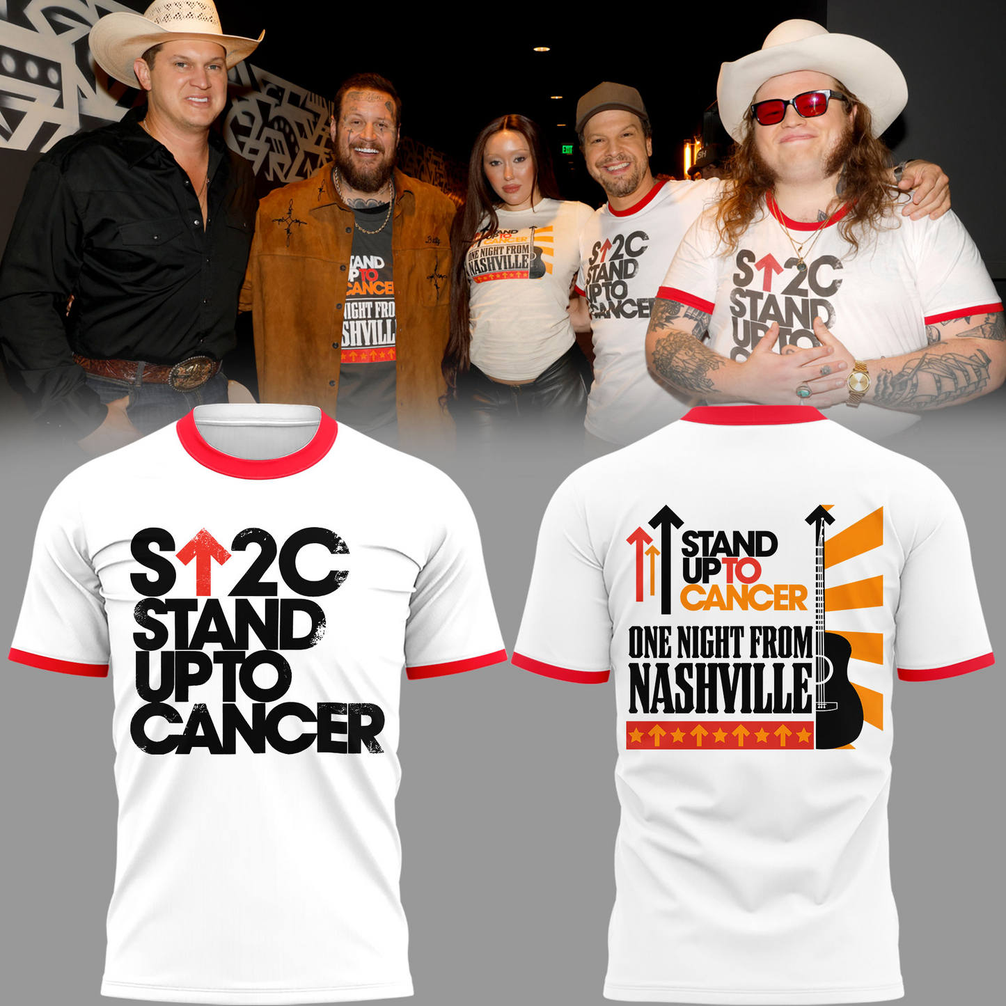 19.Stand Up to Cancer T shirt 2025