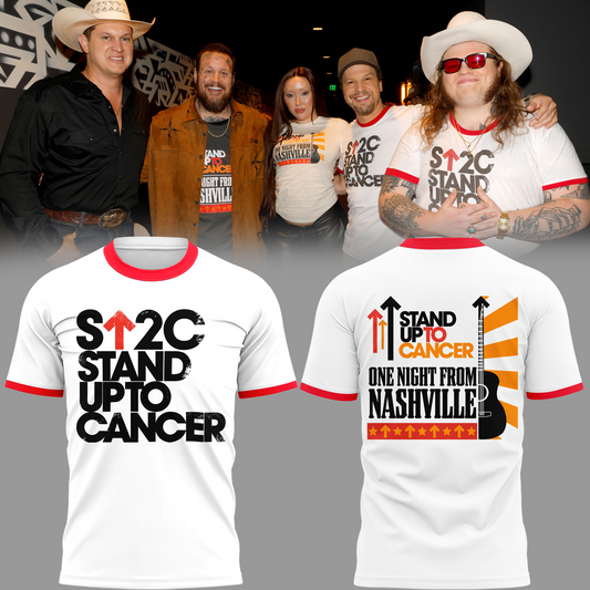 19.Stand Up to Cancer T shirt 2025