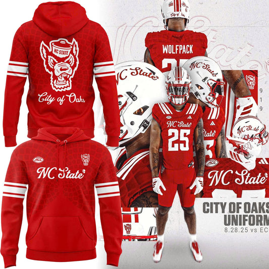 Special 2025 The City of Oaks NC State Football Hoodie