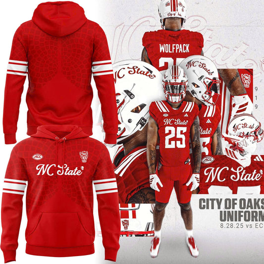 Special 2025 The City of Oaks NC State Football Hoodie 2