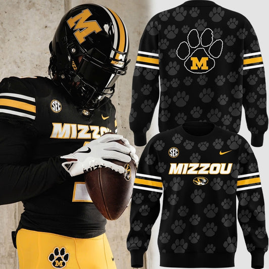 Special New Dark Mode Mizzou Wordmark Uniform Sweat