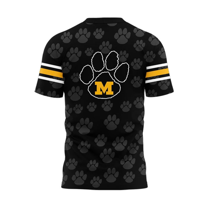Special New Dark Mode Mizzou Wordmark Uniform Tshirt