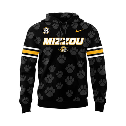 Special New Dark Mode Mizzou Wordmark Uniform Hoodie