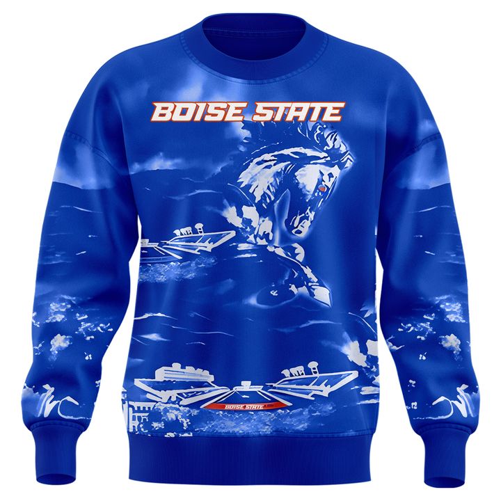 Boise State Broncos Football "The Blue and the State of Idaho" Special Edition SWEATSHIRT 2025 V2
