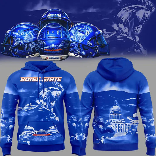 Boise State Broncos Football "The Blue and the State of Idaho" Special Edition 2025 Hoodie