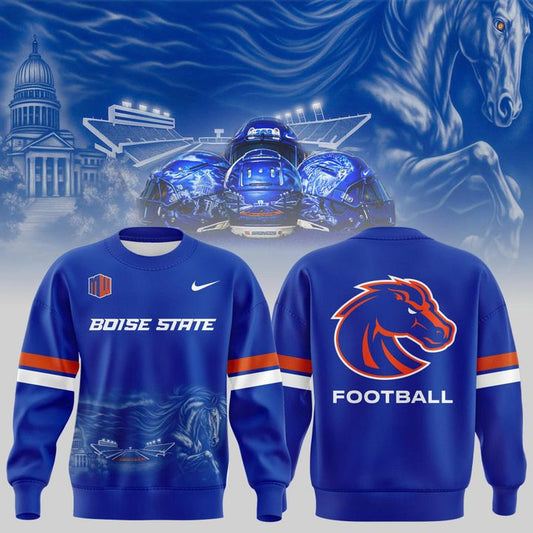 Boise State Broncos Football "The Blue and the State of Idaho" Special Edition SWEATSHIRT 2025 V2