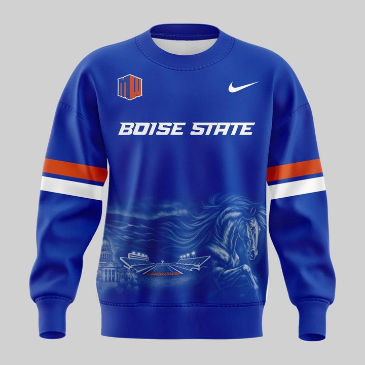 Boise State Broncos Football "The Blue and the State of Idaho" Special Edition SWEATSHIRT 2025 V2