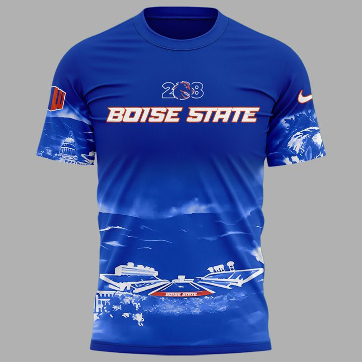 Boise State Broncos Football "The Blue and the State of Idaho" Special Edition Tshirt 2025