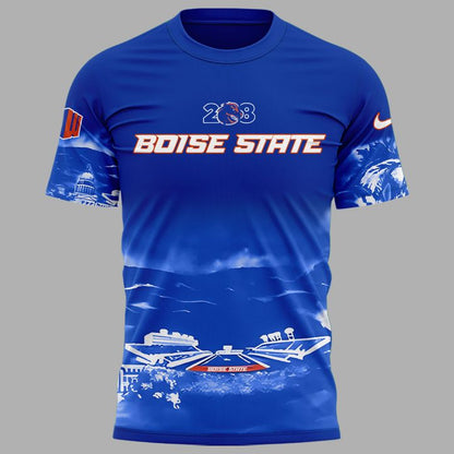 Boise State Broncos Football "The Blue and the State of Idaho" Special Edition Tshirt 2025