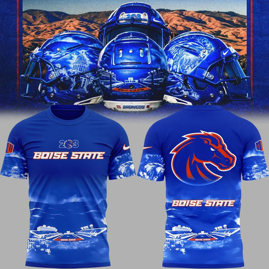 Boise State Broncos Football "The Blue and the State of Idaho" Special Edition Tshirt 2025