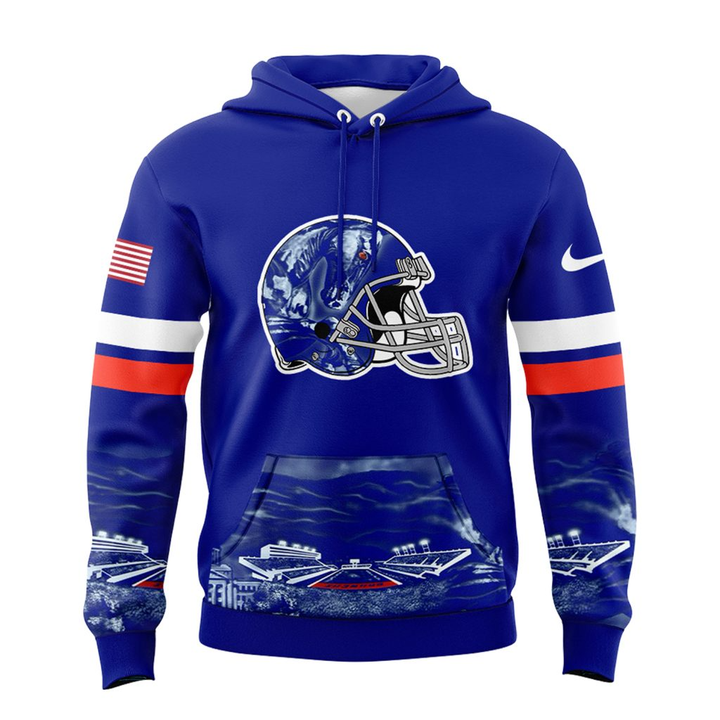Boise State Broncos Football "The Blue and the State of Idaho" Special Edition 2025 Hoodie V5