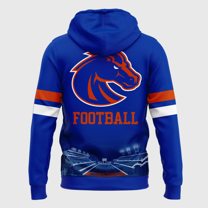 Boise State Broncos Football "The Blue and the State of Idaho" Special Edition 2025 Hoodie V7