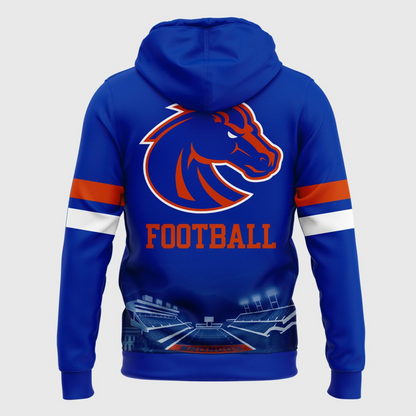Boise State Broncos Football "The Blue and the State of Idaho" Special Edition 2025 Hoodie V7