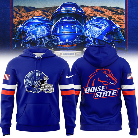 Boise State Broncos Football "The Blue and the State of Idaho" Special Edition 2025 Hoodie V1