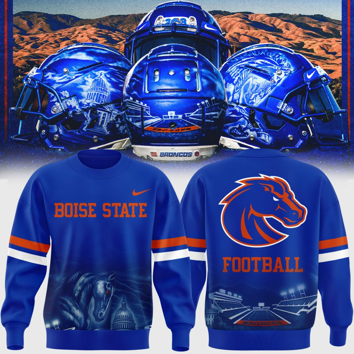 Boise State Broncos Football "The Blue and the State of Idaho" Special Edition SWEATSHIRT 2025