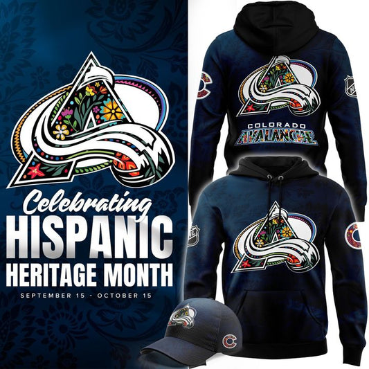 Colorado Avalanche 2025 Hispanic Heritage Month Hoodie