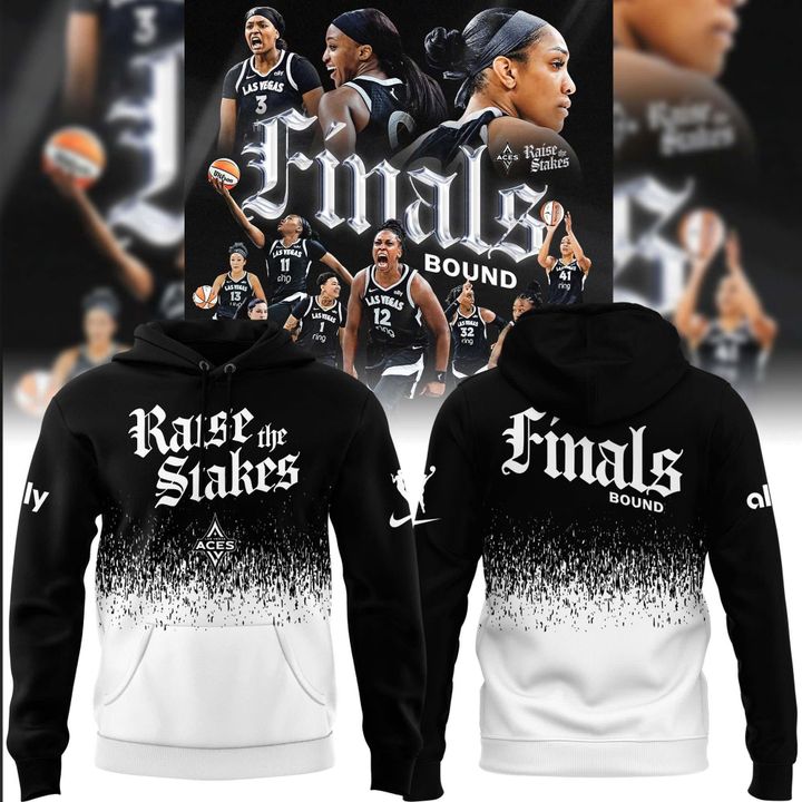 LAS VEGAS ACES RAISE THE STAKES 2025 PLAYOFFS Hoodie