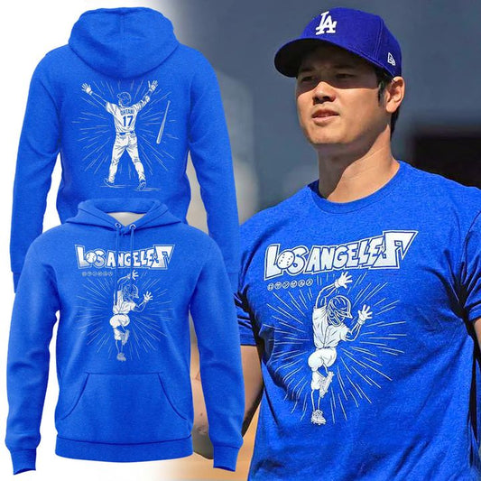 LA Dodgers Shohei Ohtani Hip Lock Hoodie - Limited Edition