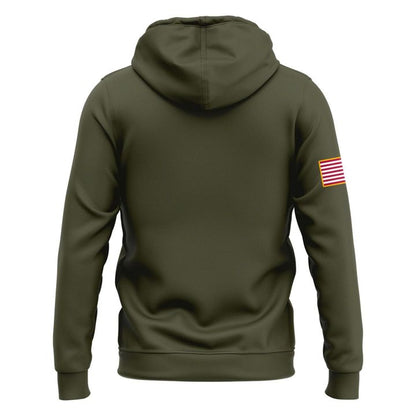 Limited edition Veterans Day hoodie from the Iowa State Wrestling!