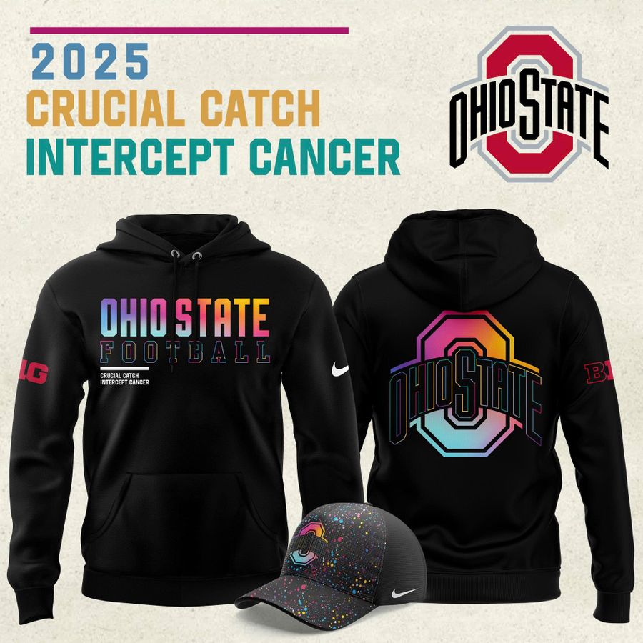 Ohio State Football 2025 Crucial Catch Hoodie v3