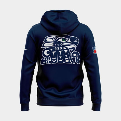 Seattle Seahawks Indigenous Peoples' Day Hoodie-V2
