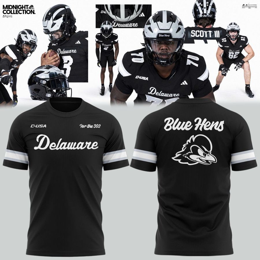 2025 "Delaware Football" Uniform T-Shirt - Limited Edition