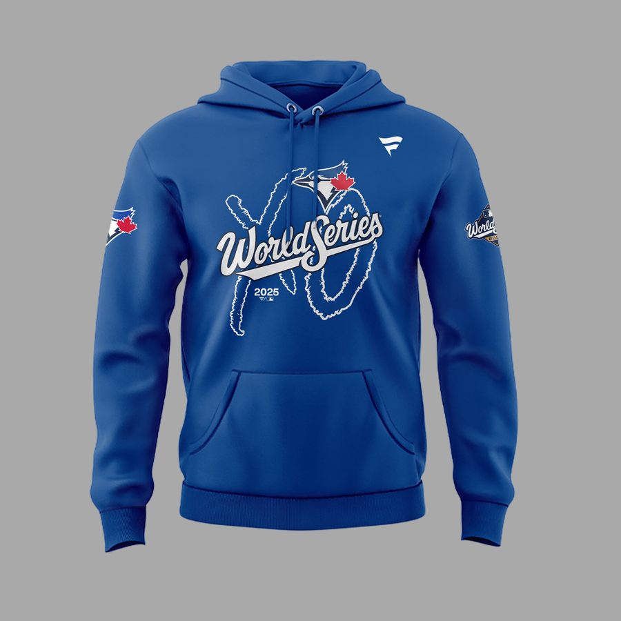 Toronto Blue Jays x XO The Weeknd Fanatics Royal 2025 World Series Hoodie
