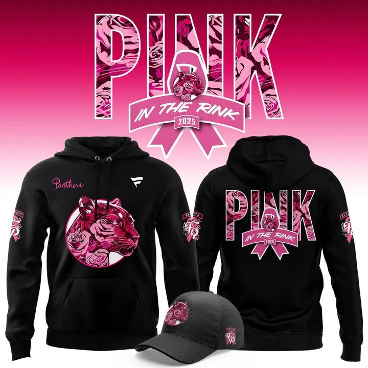 Florida Panthers '' Pink in the Rink '' Hoodie 2025