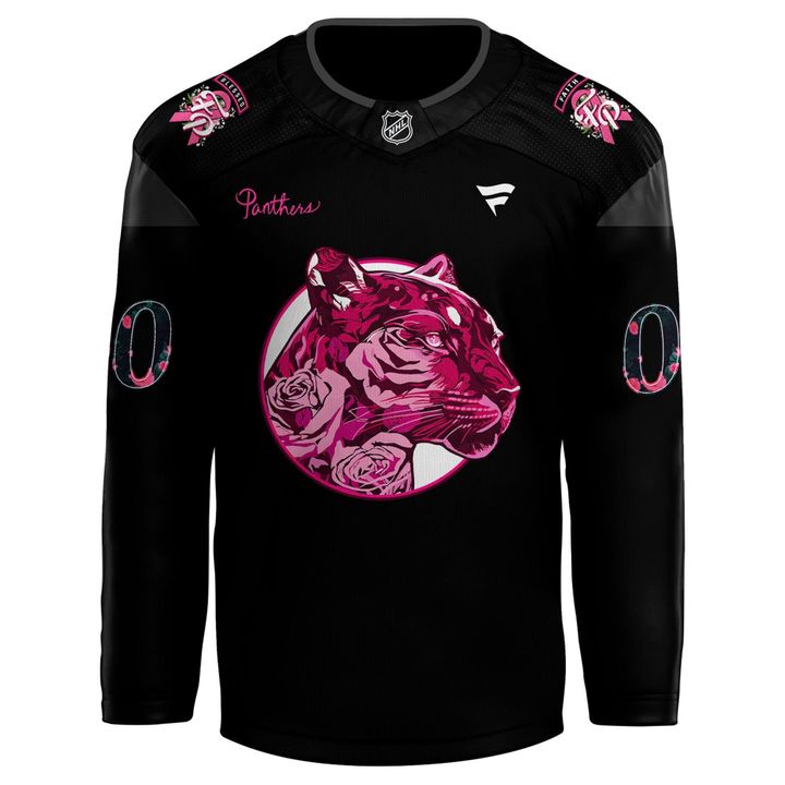 Florida Panthers '' Pink in the Rink '' Hockey Jersey 2025