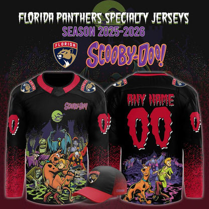 Florida Panthers '' Scooby Doo '' Hockey Jersey 2025