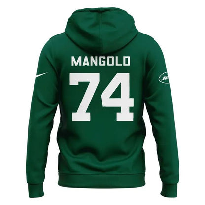 Special New York Jets In Memoriam Nick Mangold Hoodie.