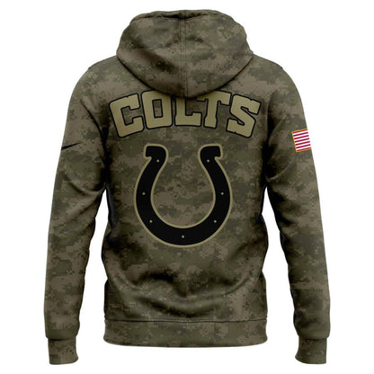 Indianapolis Colts Salute To Service Hoodie