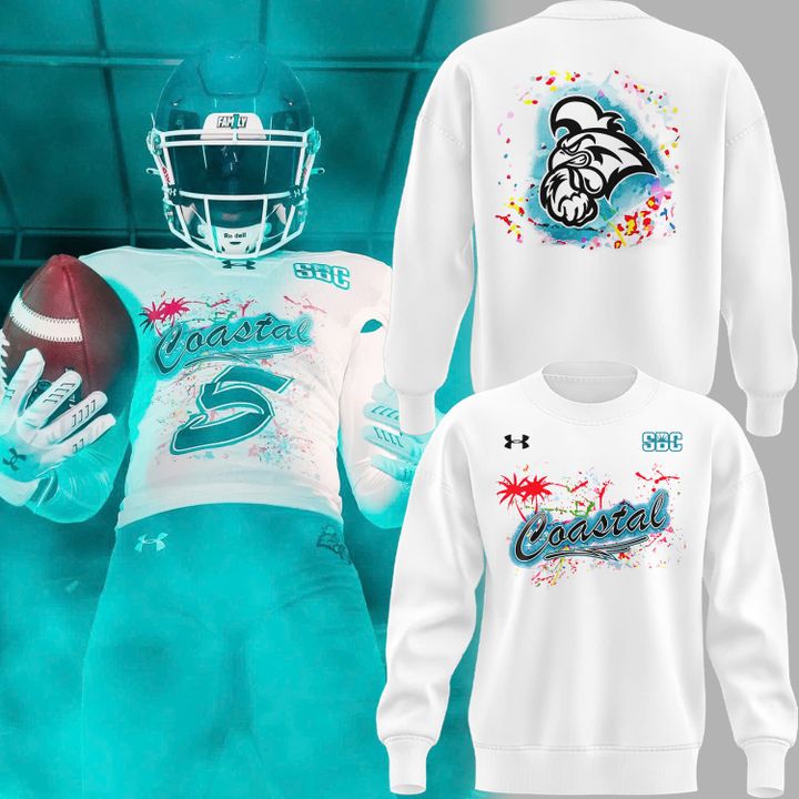 Special New Coastal Football Uniform sweatshirt