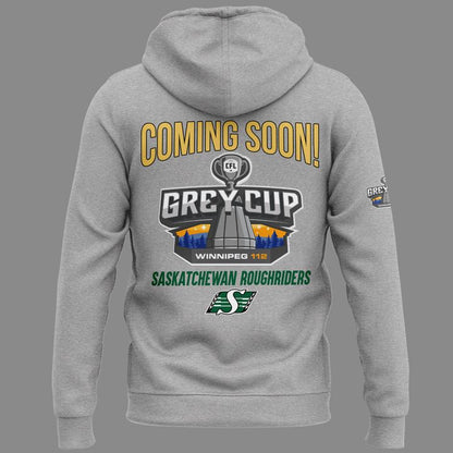 01.Saskatchewan Roughriders  GreyCup  Champions 2025 Hoodie