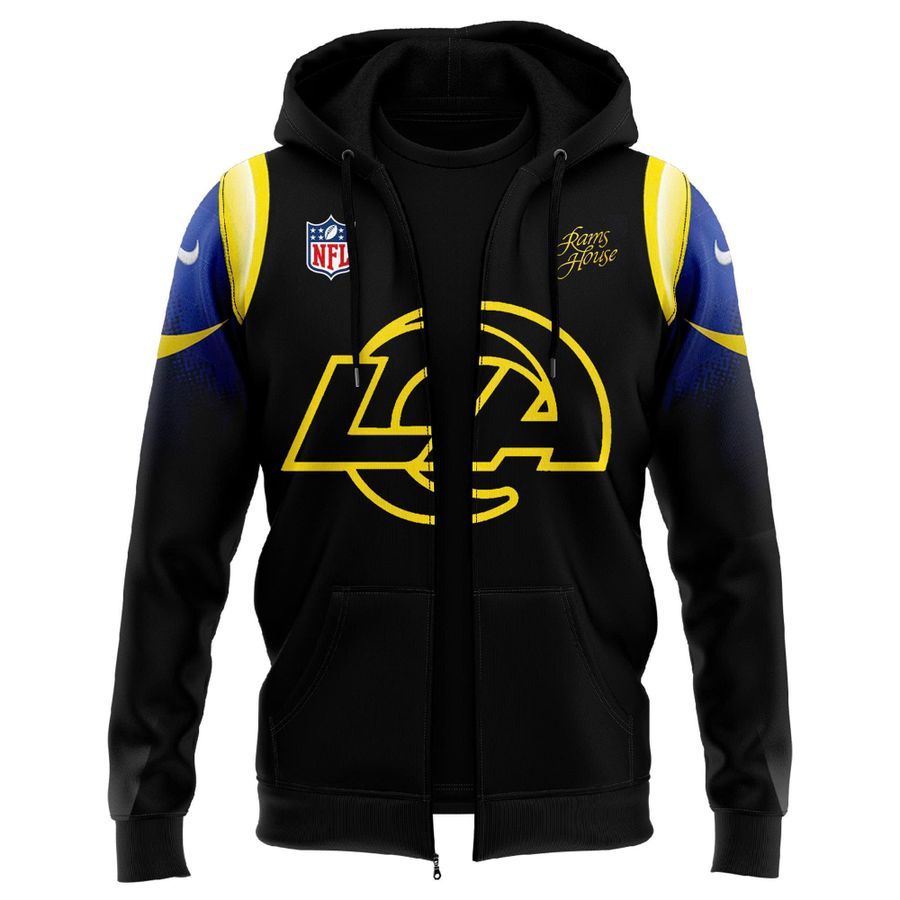 Los Angeles Rams 2025 Rivalries Collection Zip Hoodie-V1