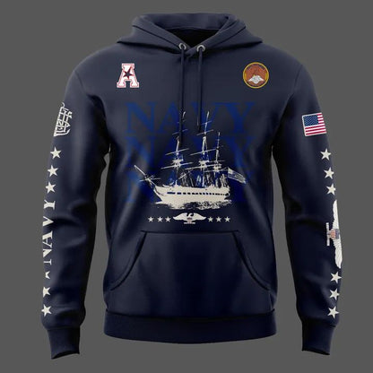2025 Navy Midshipmen 250th Anniversary Hoodie for fans