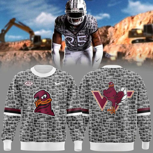 New Release 2025 Virginia Tech Football sweat – Fresh Design for True Hokies Fans!