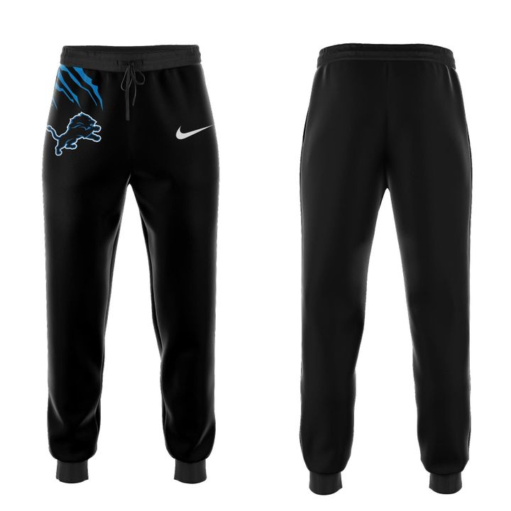 Men's Nike Back In Black Detroit Lions 2025 Hoodie(V7)
