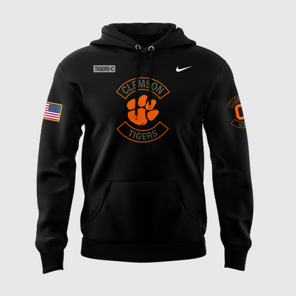 06.Clemson Football x - Military Appreciation  Hoodie